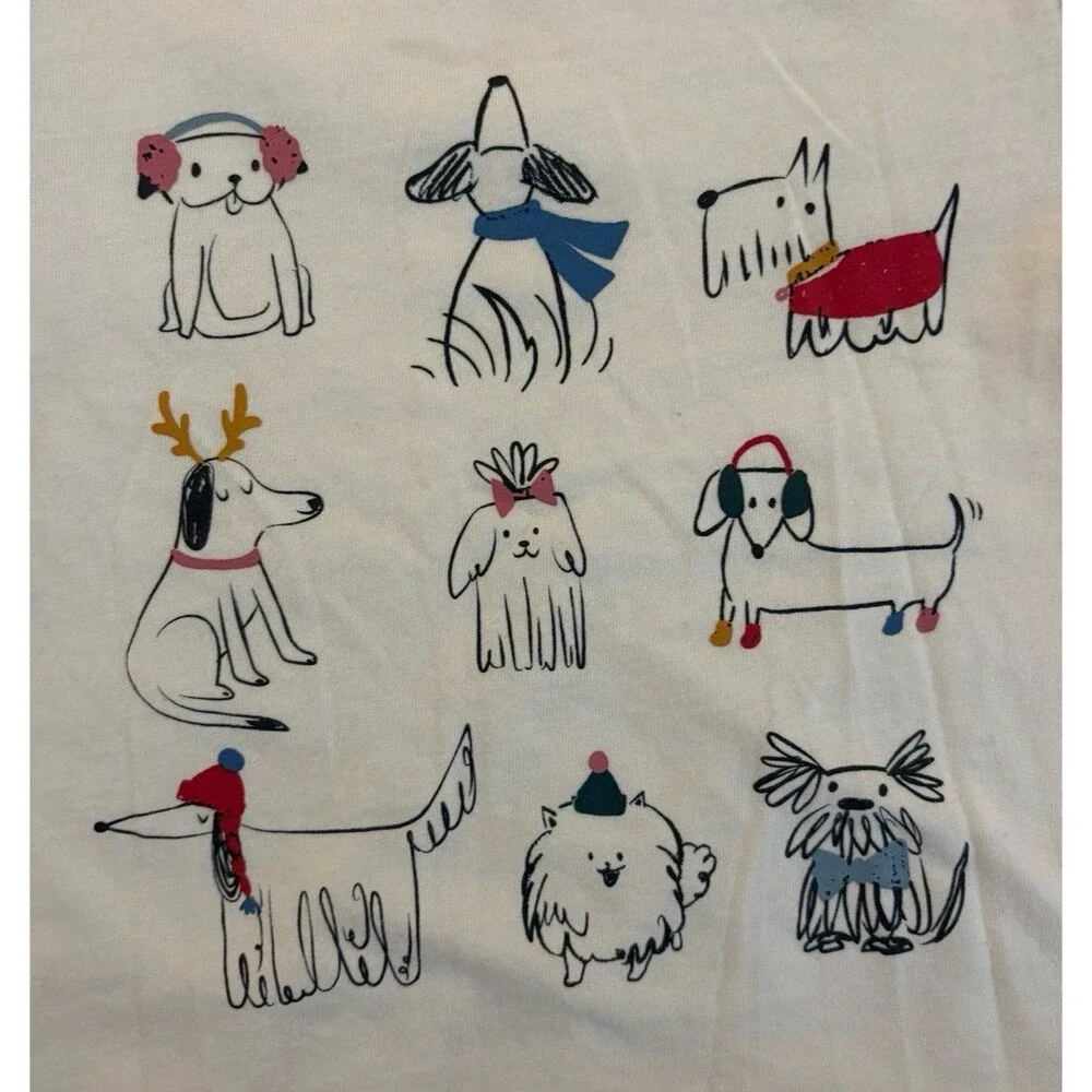 Baby Gap Long Sleeve Tee, Dogs, Size 4T